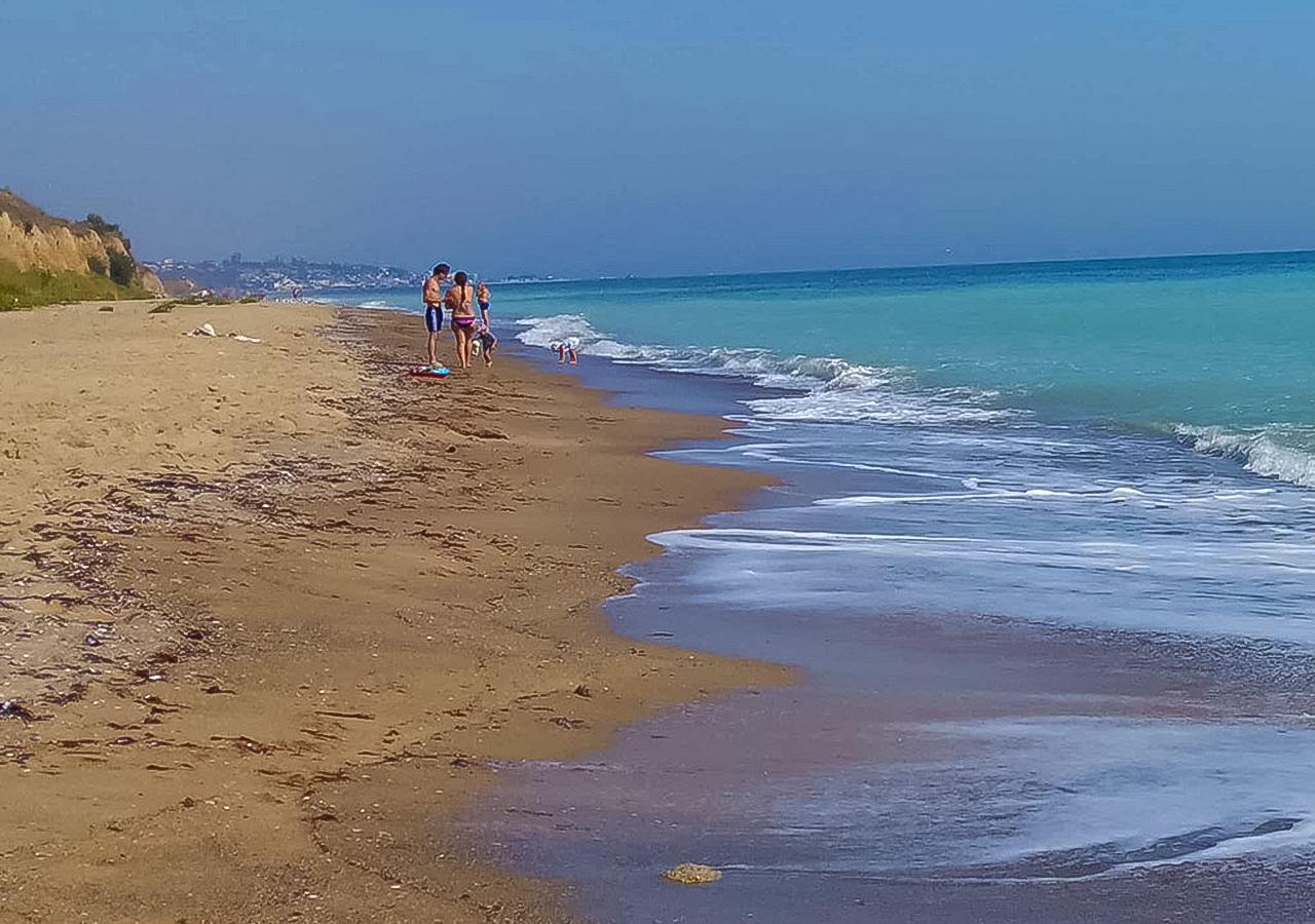 Эко-Дача У Моря Tjornomorsk Exteriör bild